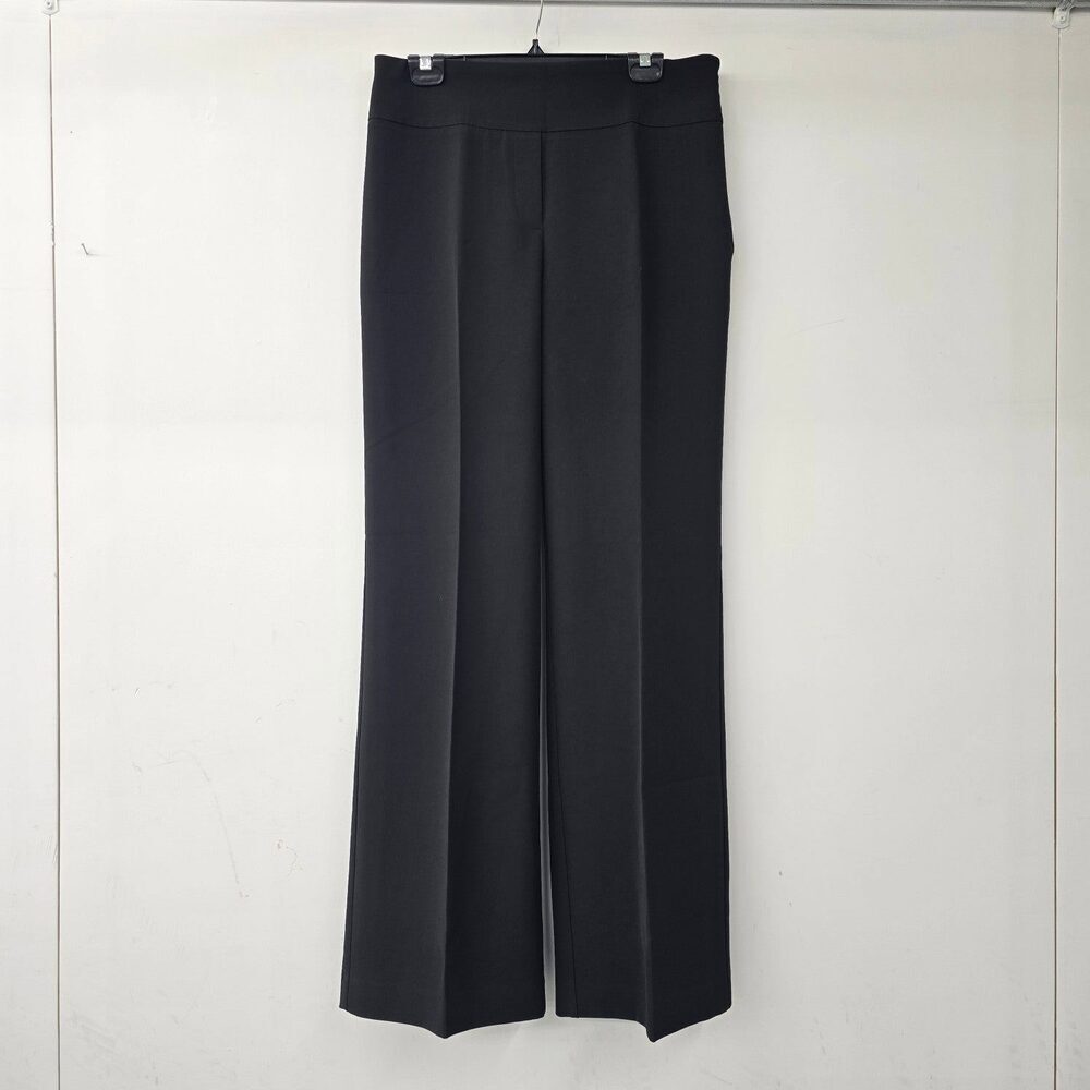 Le Chateau Black Modern Fit Wide Leg Suit Pants Size 8